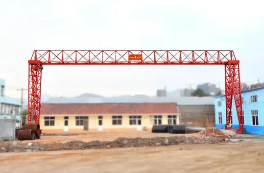 MH型桁架式龙门糖心视频免费看机：梁与柱的联接方式